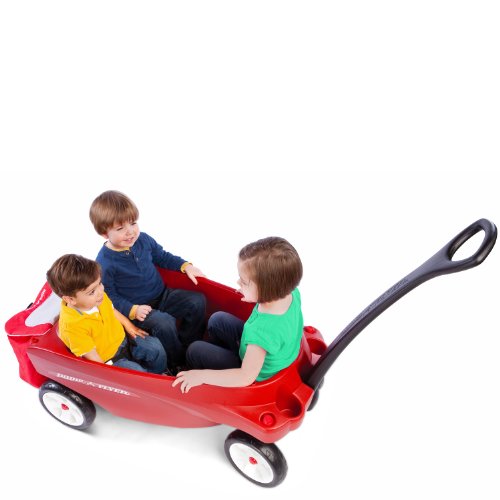 radio flyer wagon 3 seats