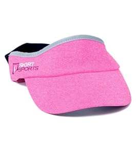 Skirt Sports Women's Golf Visor, Pink Crush Heather, One Size