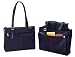 Harness Cowhide Leather Tote with removable Computer Sleeve.