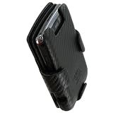 Carbon Fiber Case/Holster for BlackBerry Storm 9550 (Black)