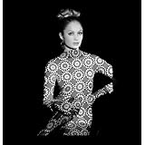 Circle patterned projection on model (Print On Demand)