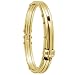 Stainless Steel Men's Invicta Elements Gold-Tone Cuff Bracelet
