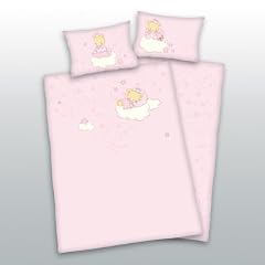 Bettw�sche Babybettw�sche B�r Alina in rosa 40 x 60 100 x 135