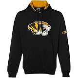 NCAA Missouri Tigers Black Classic Twill Hoody Sweatshirt