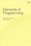 Elements of programming