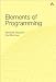 Elements of Programming