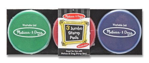 Melissa & Doug 3 Jumbo Stamp Pads