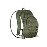 Military Green Overland Color Hydration Pack Backpack 2.5 Liter (84oz) Bladder
