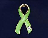 Lime Green Austrian Crystal Pin (Retail)
