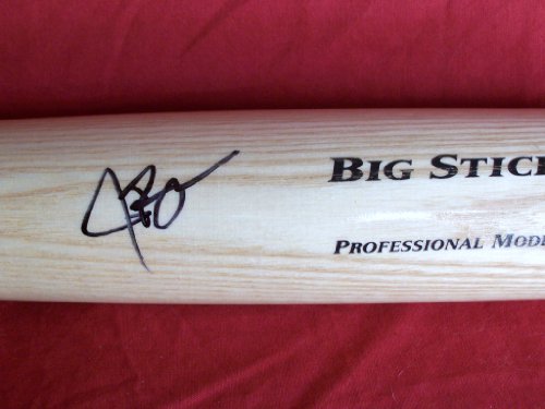 2011 NL All Star Jay Bruce Autographed Rawlings Big Stick Full Size Baseball Bat. Proof Photo of Jay Signing for Us.