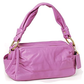 Coach 230 Parker Leather Zip Shoulder Bag Style 13442