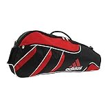 Adidas Barricade 3-Racquet Bag - Black/University Red