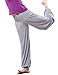 Hoter Womens Soft Elastic Waistband Fitness Yoga Herem Pants