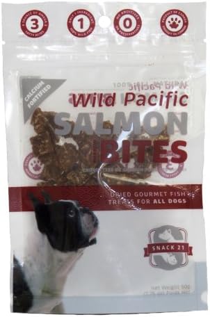 Salmon Marrow Dog Treats (Box of 8 Packs)