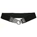 Bay Studio Textured Interlock Buckle Stretch Belt