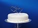 Heart Duo Cake Topper 10cm Tall by Classikool�