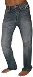 ED HARDY by Christian Audigier Tattoo Loose Leg Darted Mens Jean Fonda