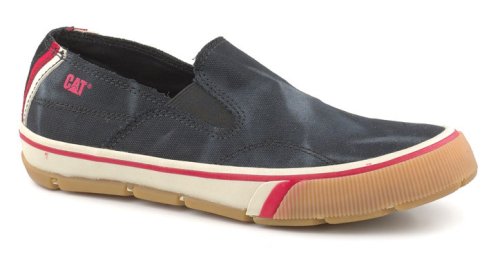 Caterpillar Slack Herren Canvas Slipper, schwarz