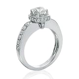 Search : 2, Choice of White or Yellow Round <#DIAMOND0.FormatedLab#> Diamond Solitaire Engagement Ring (1 1/2 ct, D Color, VS2 Clarity, Cut)