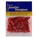 1/4 In. Silver Lined Glass Bugle Beads, Red