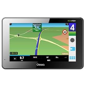 Vexia Econav 480 GPS Satellite Navigation Unit for UK and Ireland