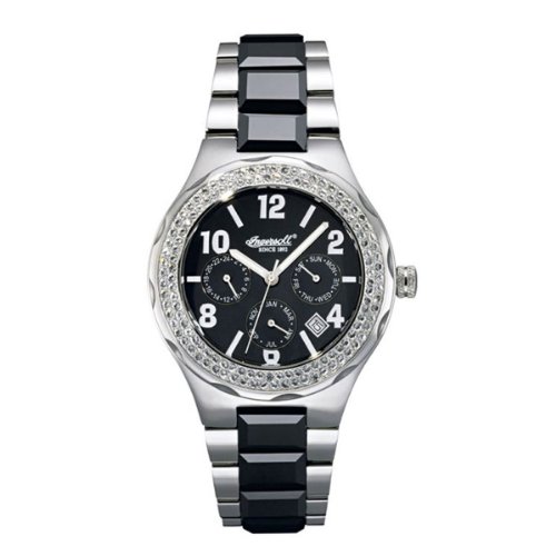 Ingersoll Damen-Armbanduhr Monroe Analog Automatik IN7201BK