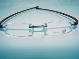 Tag Heuer - TAG Heuer TH3103 Col.003 Beige Rimless Frame 51mm Eyeglasses