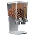 Rosseto EZ-SERV200 2-1/5-Gallon Cereal-and-Snack Dispenser, White and Chrome