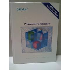OSF/Motif Programmer's Reference, Revision 1.1 (Ost/Motif Series)