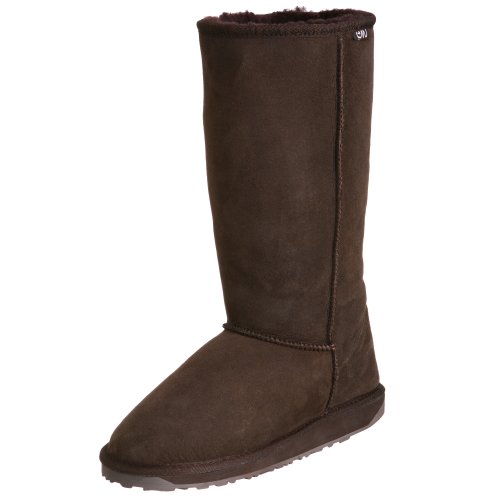 Emu Australia Men's Stinger Hi Sheepskin Boot, Chocolate Emu Australia Men's Stinger Hi Sheepskin Boot, Chocolate