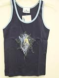 Mermaid Tattoo Tank Top Navy Blue Ladies Mermaid Tank $10.00 shirts from Walla Balla