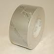 Shurtape PC-21F/SCP360 Specialty Grade Flame Retardant Printed Cloth Duct Tape, 50 - 200 Degree F Performance Temperature, 28 lbs/in Tensile Strength, 60 yds Length x 3" Width, Silver Printed