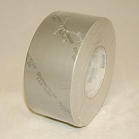 Shurtape PC-21F Flame Retardant Cloth Duct (Cargo Pit) Tape: 3 in. x 60 yds. (Silver Printed)