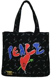 Loop Whatever It Takes Snoop Dogg Peace Heart Tote