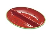 Certified International Fruit Salad 3-D Watermelon 2-Section Server