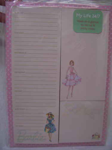 Graphique de France Barbie My Life 24/7 Notes, To-Do List Set