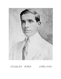 Charles Ponzi "As a Young Man" Novelty 8 1/2 X 11 Photograph (B)