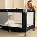 Tippitoes Travel Cot - Blue/Grey