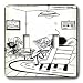 Londons Times Funny Bugs and Slugs Cartoons - Fly In Therapy Getting In Touch With Inner Maggot - Light Switch Covers - double toggle switch