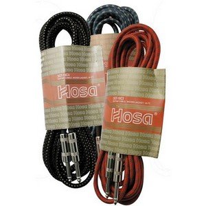 Hosa 3GTPAK Gitarrenkabel Textilgewebemantel Various 5m (10er Pack) Preisvergleich