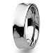 Concave Polished Tungsten Carbide Ring (7.0 mm) - Sizes 7-13