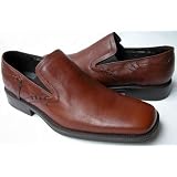 Kenneth Cole Reaction Mens Brown Plain Sight Loafers Dress Shoes 11.5