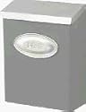 Solar #DVKW0000 White Steel Up Mailbox