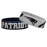 Forever Collectibles NFL New England Patriots Bulky Bandz Bracelet 2 Pack 418kF5PaDiL. SL160 Forever Collectibles NFL New England Patriots Bulky Bandz Bracelet 2 Pack