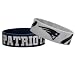 Forever Collectibles NFL New England Patriots Bulky Bandz Bracelet 2-Pack