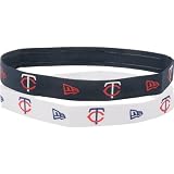 Minnesota Twins Women's Navy New Era Jumbo Headbands