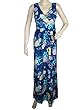 Gypsy Dress Navy Blue Boho Long Maxi Dress Bohemian Clothing S