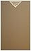 15 Sheets Brown/Gray Chipboard 60 Point Extra Thick 8.5