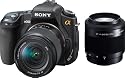 Sony Alpha DSLRA300X 10.2MP Digital SLR Camera with Super SteadyShot Image Stabilization with DT 18-70mm f/3.5-5.6 & DT 55-200mm f/4-5.6 Zoom Lenses