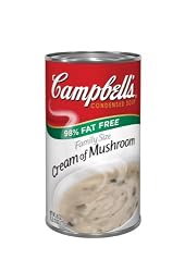 Campbell's Red & White Family Size 98% Fat Free Cream Of Mushroom, 26-Ounce Cans (Pack of 12)